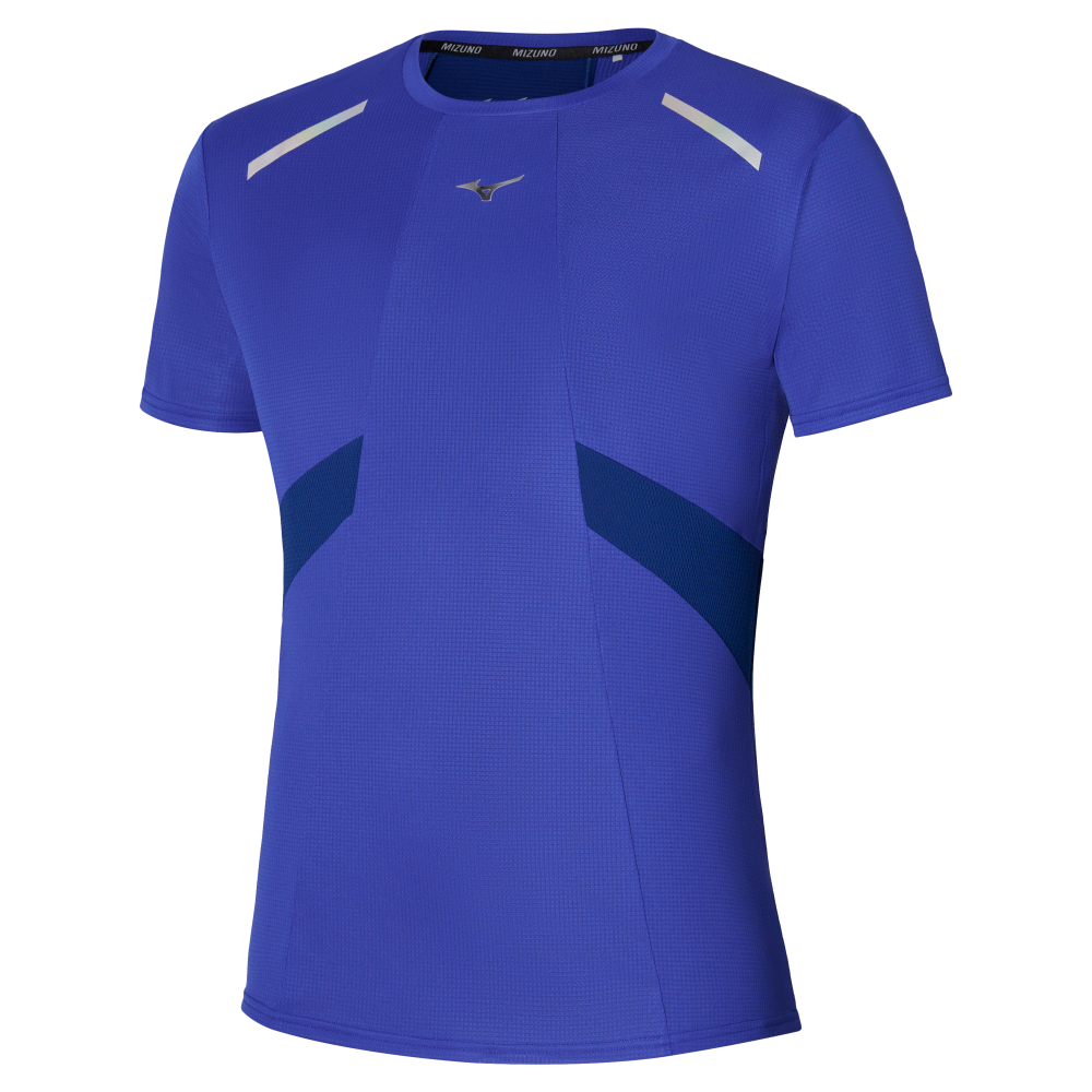 Mizuno DRYAEROFLOW T SHIRT Chaussures de running Reflexblue Homme TailleL